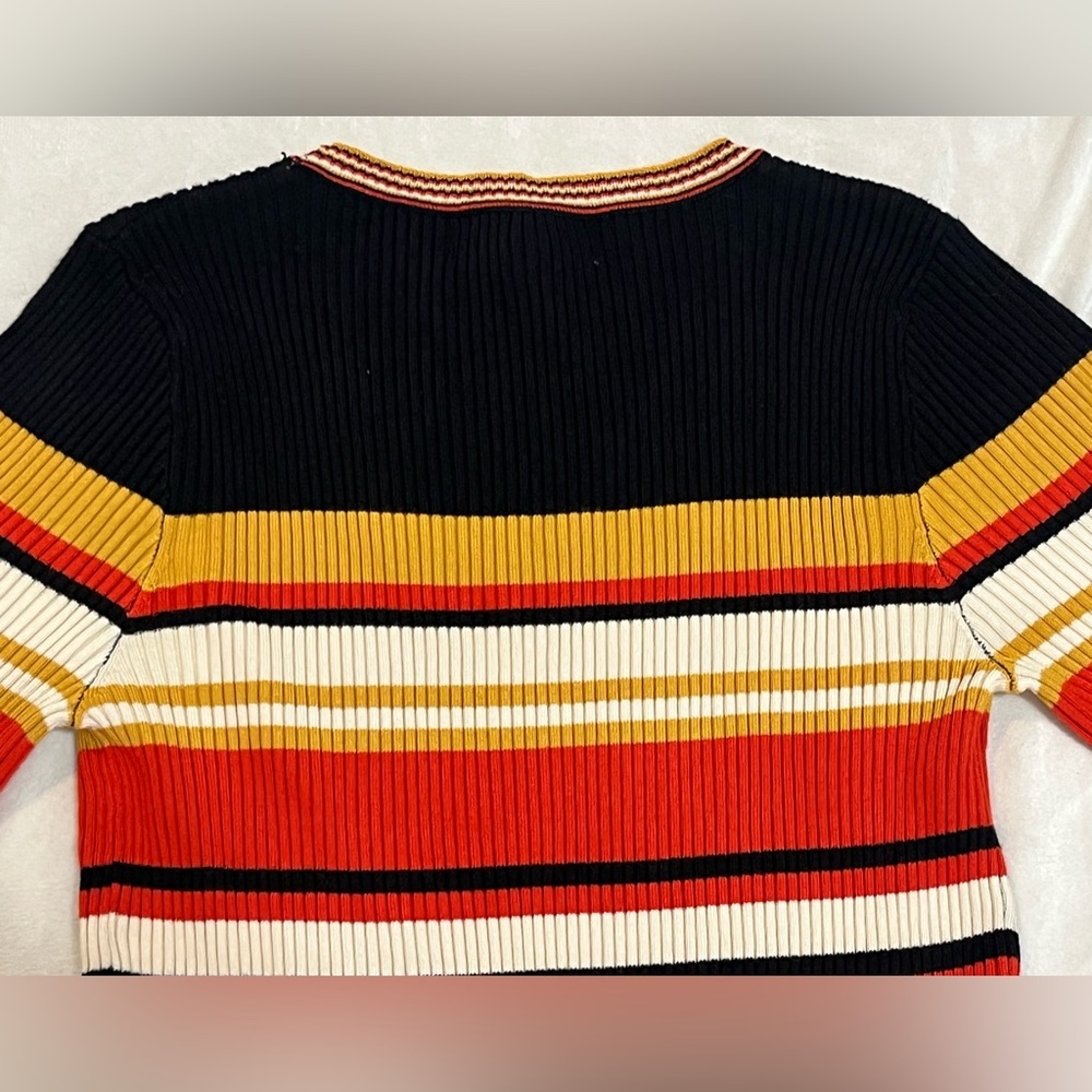 Philosophy Republic Clothing Multicolor Striped Knit Sweater Women’s Medium NWT - Picture 14 of 14